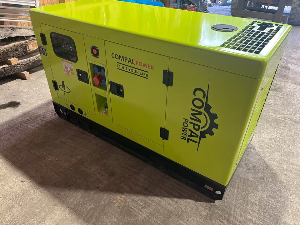 Groupe électrogène de secours Compal Power VG‑R30 d’une puissance de 37,5 kVA - NEUF